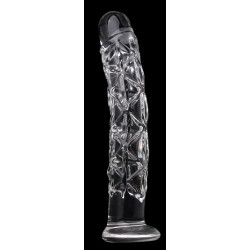ClearlyHorny Gode en Verre Diaglass M 18 x 3.2cm